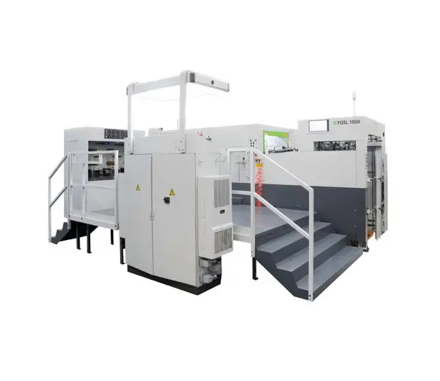 Karton Sıcak Yaldız Varak Makineleri EFOIL 1050