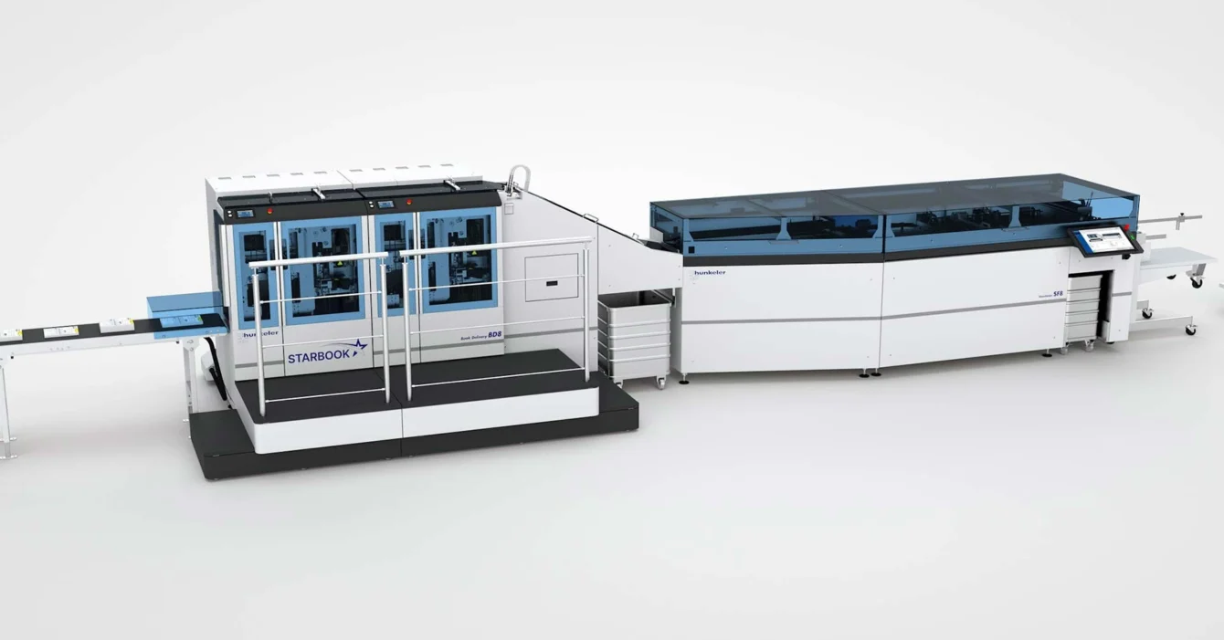 Starbook Sheetfolder Hunkeler Dijital Tabaka Sonlandırma Makineleri