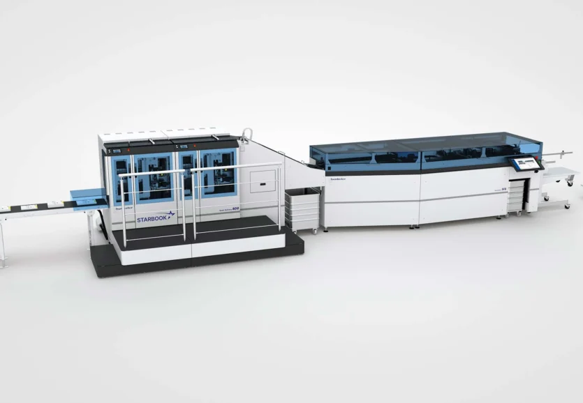 Starbook Sheetfolder Hunkeler Dijital Tabaka Sonlandırma Makineleri