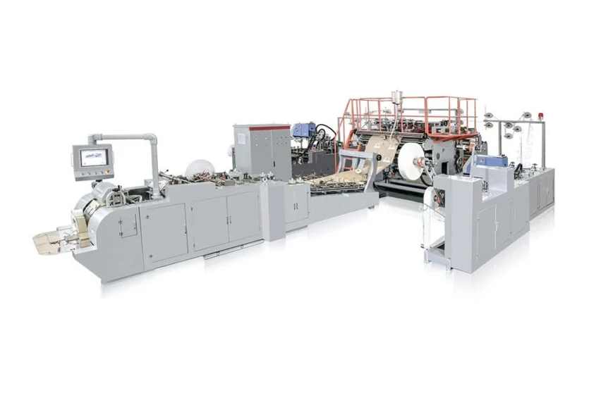 Burgu ve Düz Saplı Kraft Çanta Makineleri WFD 550